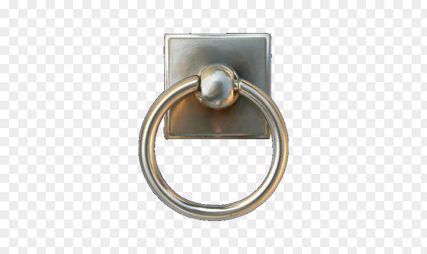 Ring Drawer Pull Cabinetry Nickel Tin PNG