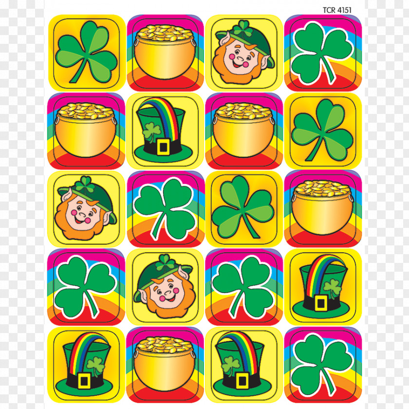 St Patricks Day Stickers Yellow Leprechaun Saint Patrick's Color PNG