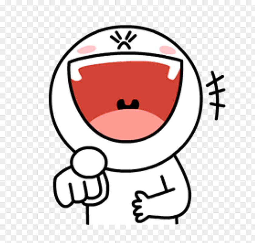 Sticker Line Friends Emoji PNG