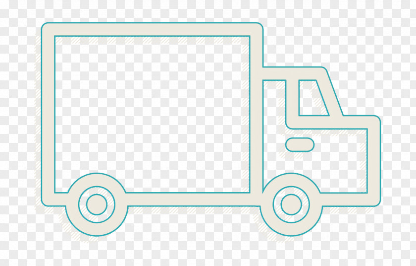 Truck Side View Icon Web Application UI PNG