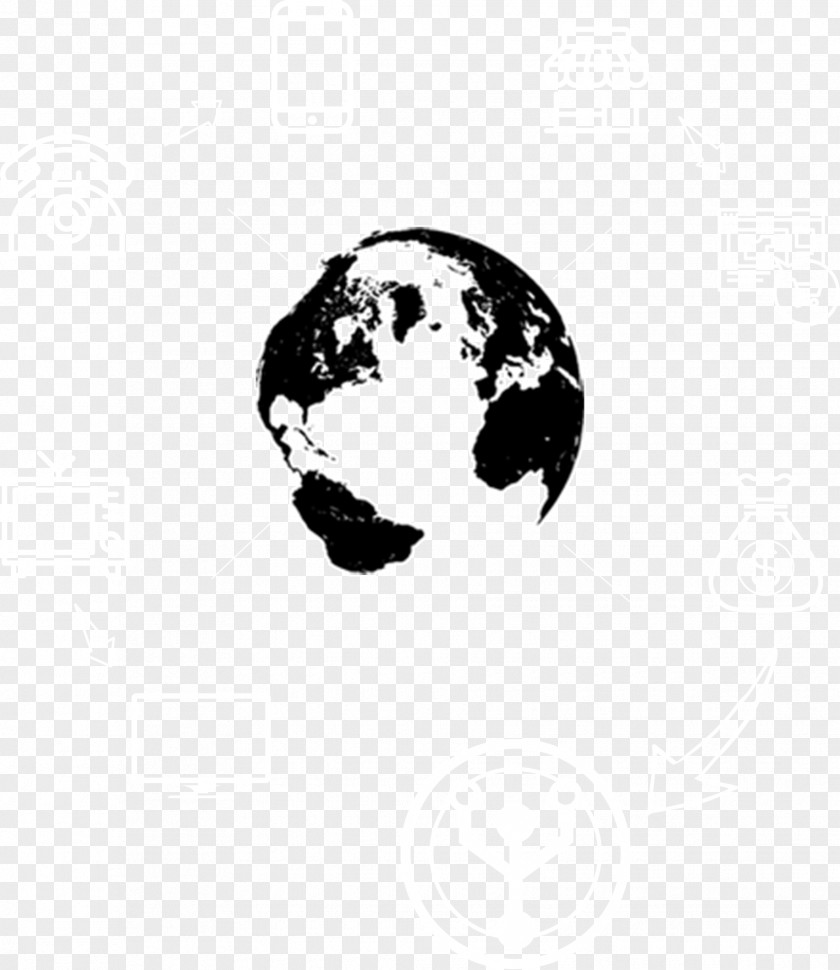 Brown Globe Clip Art PNG