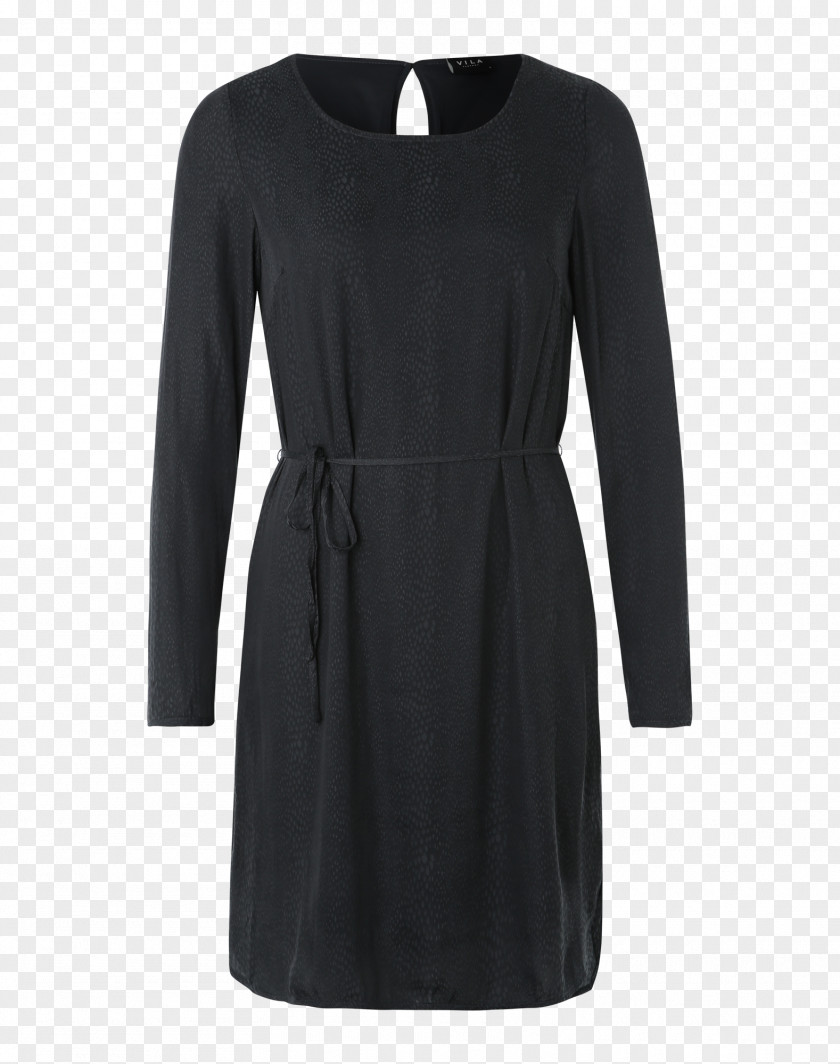 Dress Little Black Clothing Sleeve Neck PNG