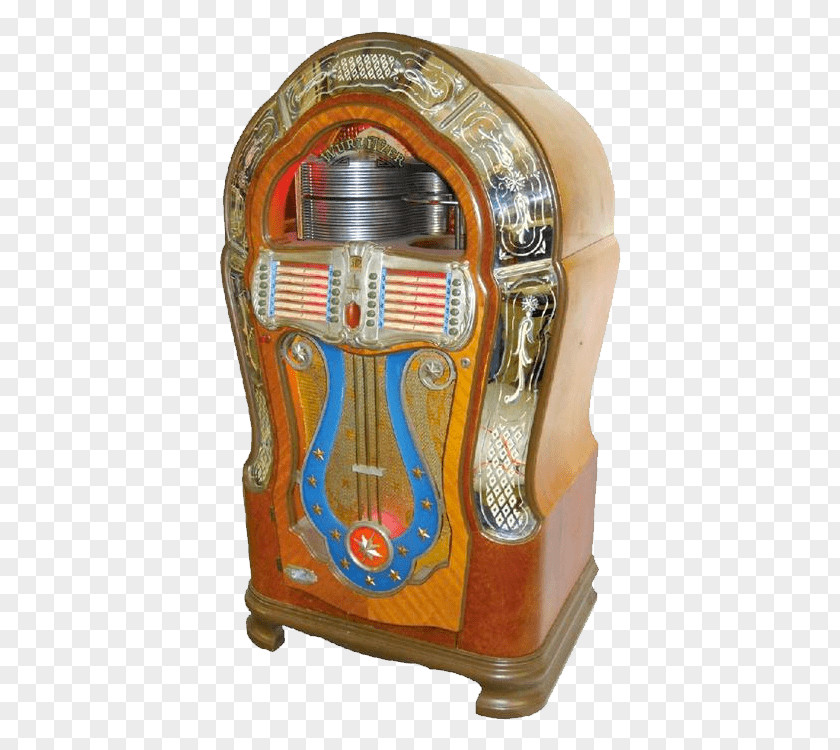 Jukebox 1940s 78 RPM Wurlitzer PNG
