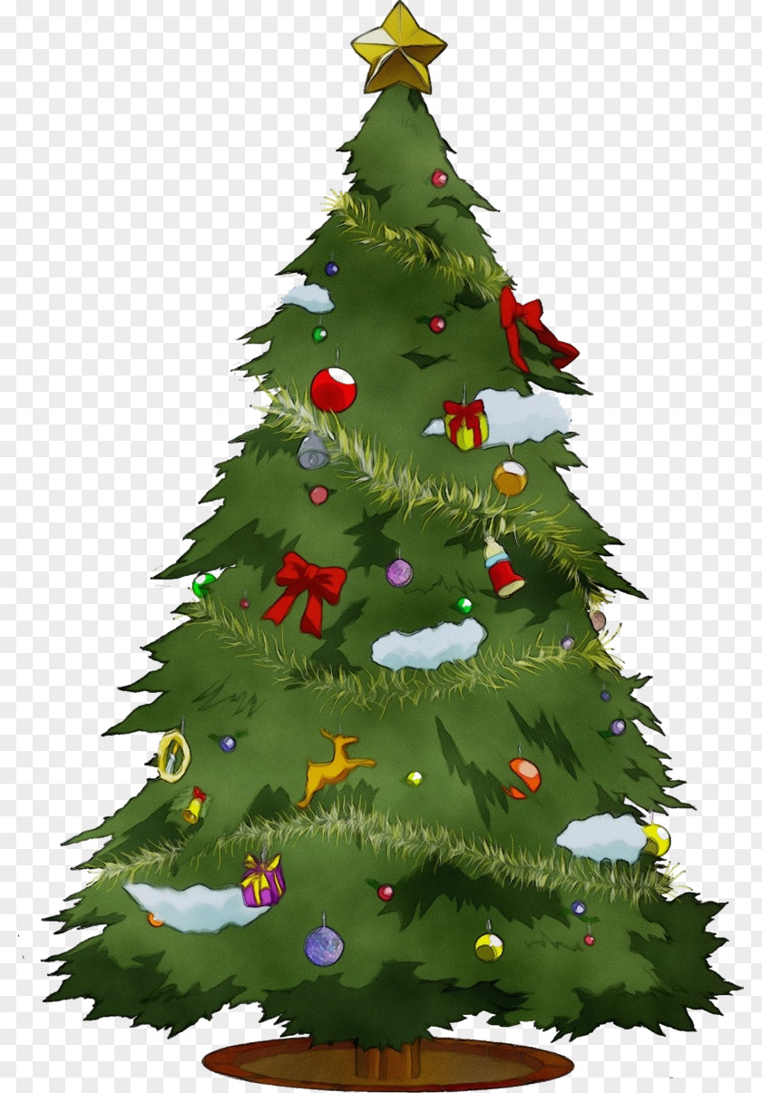 Spruce Christmas Tree PNG