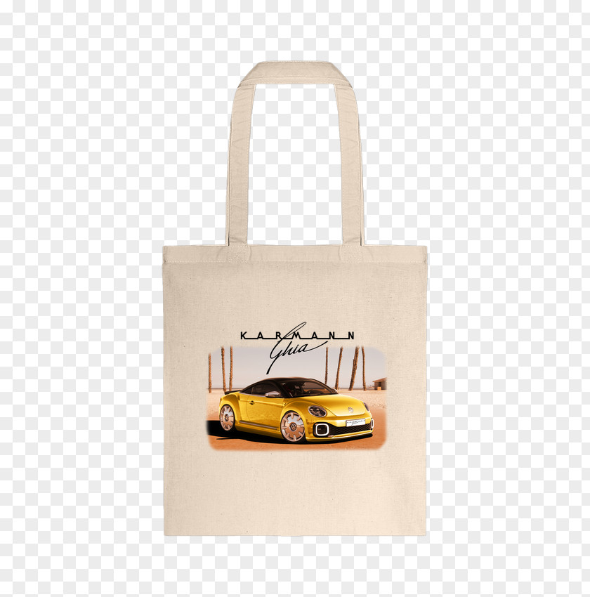 Volkswagen Karmann Ghia Tote Bag Cotton Handbag Canvas PNG