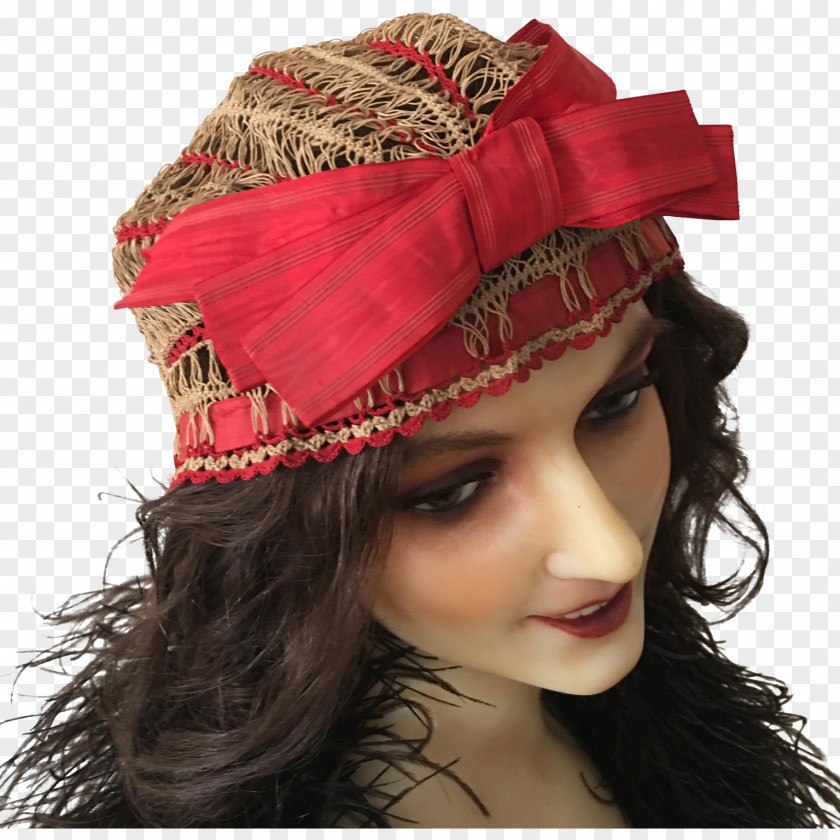 Beanie Headpiece Paris Look Bonnet Victorian Era PNG