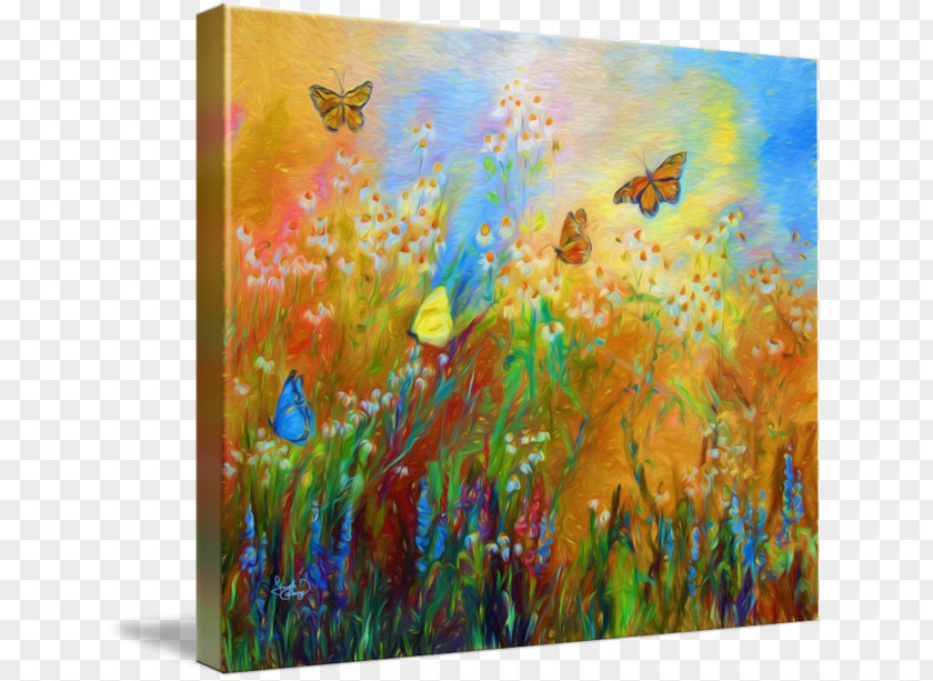 Chamomile Painting Art Acrylic Paint Imagekind PNG