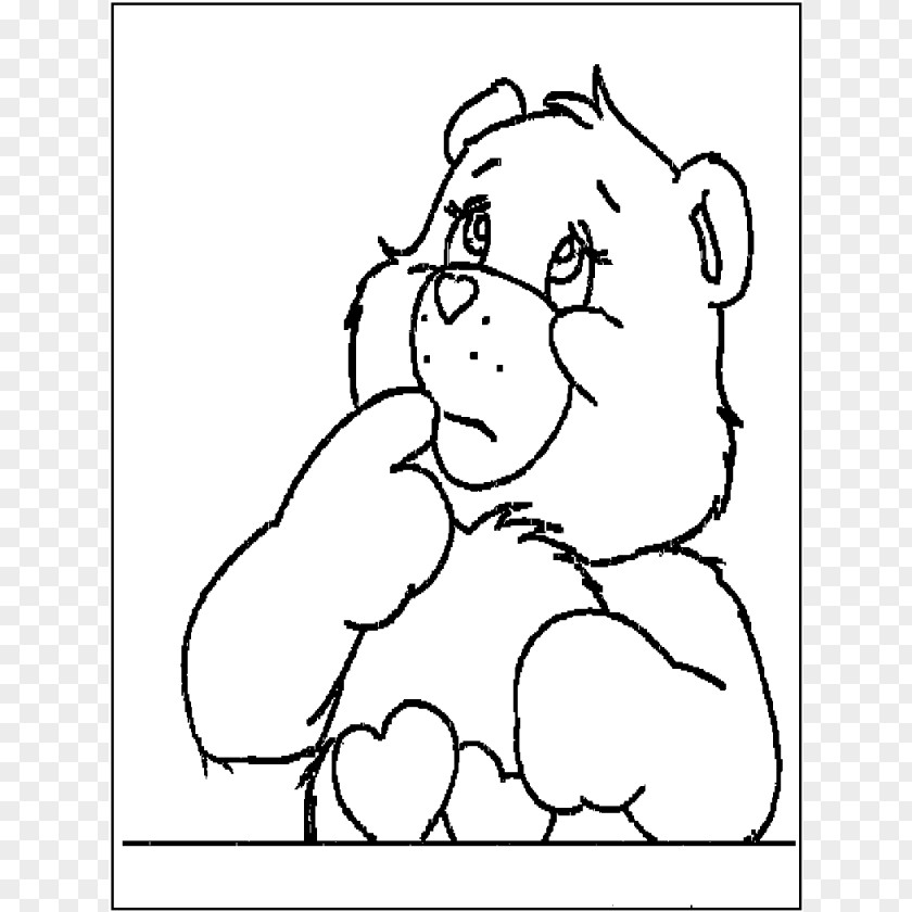 Cheer Images Free Love-A-Lot Bear Funshine Care Bears Coloring Book PNG