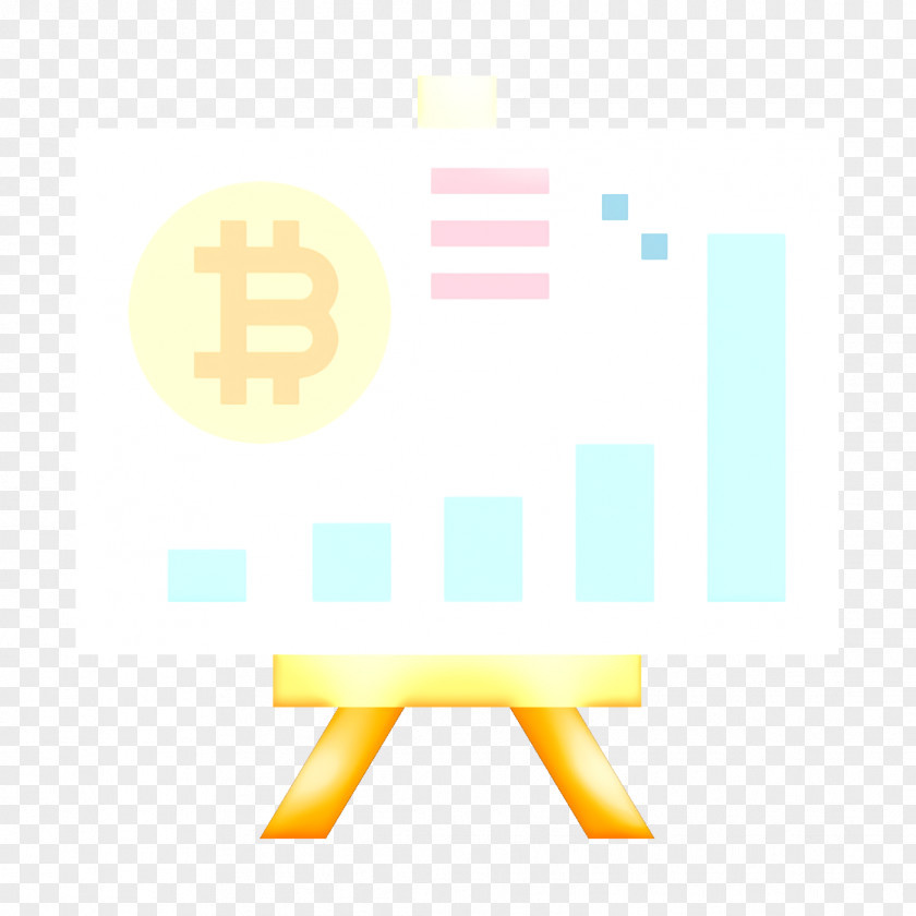 Diagram Icon Bitcoin PNG