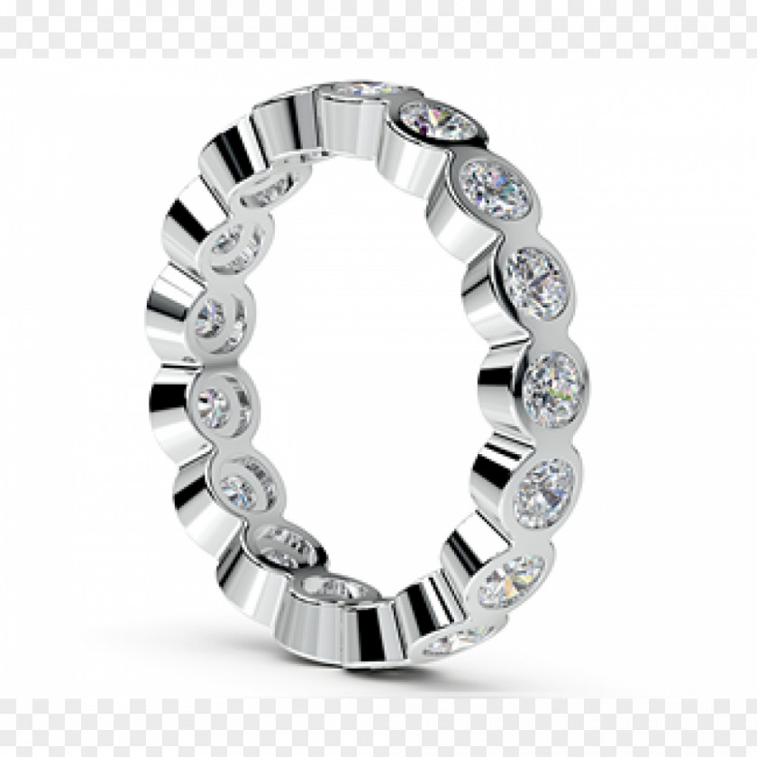 Eternity Ring Silver Wedding Jewellery Bling-bling PNG