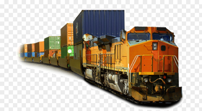 Freight Rail Transport Train Cargo PNG