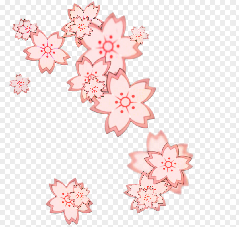 Visual Arts Plant Cherry Blossom Cartoon PNG