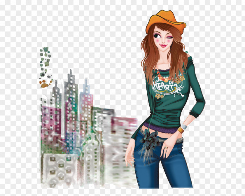 Attitude Quotation PNG Quotation, girl cartoon clipart PNG