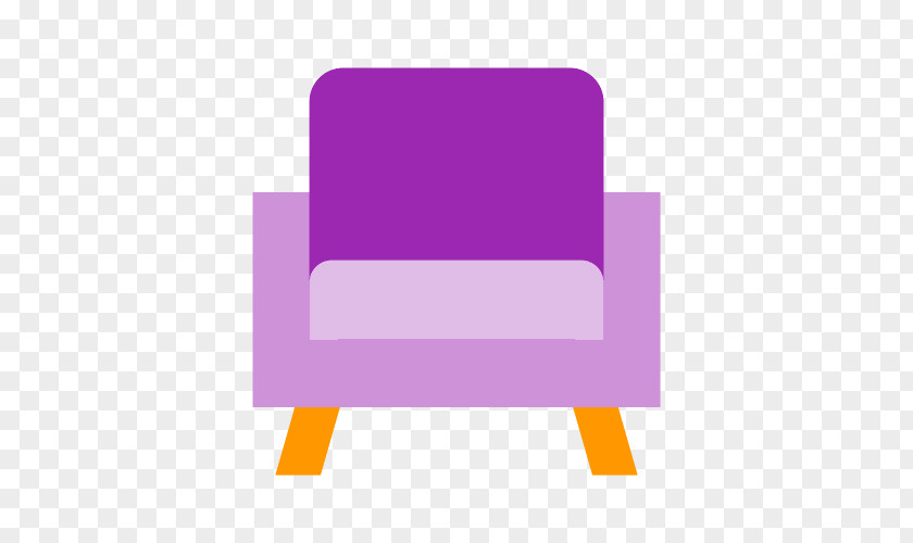Chair Furniture Living Room Wing Couch PNG