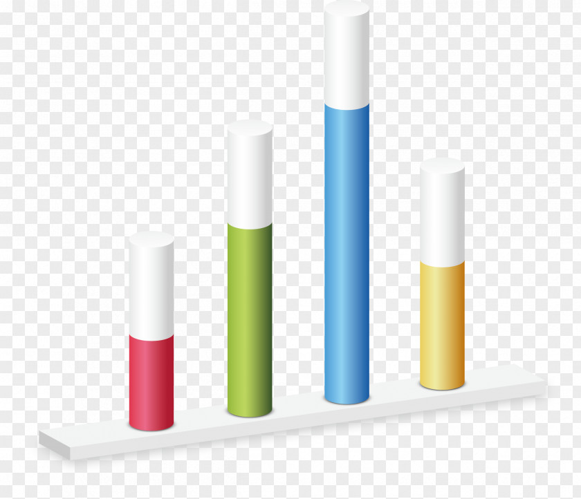 Column Chart Prism Cylinder Data Download PNG