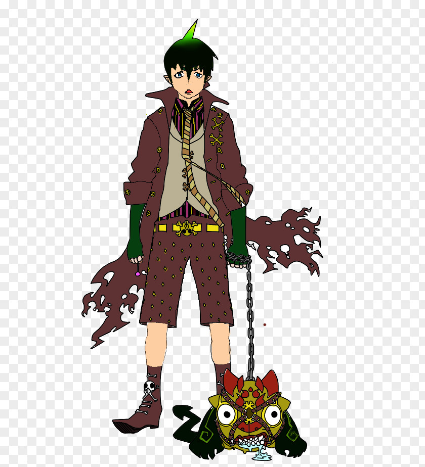 Cosplay Kamiki Izumo Costume Blue Exorcist Amaymon PNG