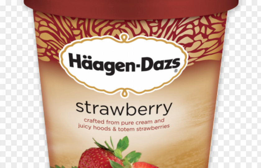 Ice Cream Strawberry Milk Häagen-Dazs PNG