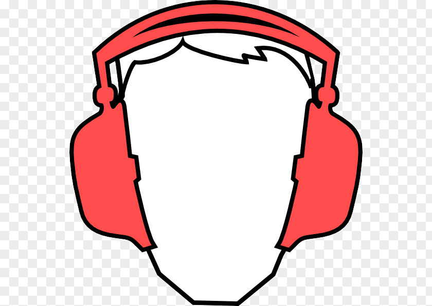 Line Art Red Clip PNG