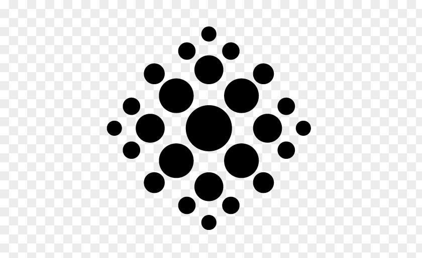 Logo Blackandwhite Polka Dot PNG