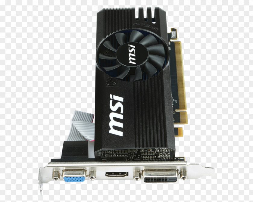 Low Profile Graphics Cards & Video Adapters AMD Radeon R7 240 Micro-Star International Digital Visual Interface PNG