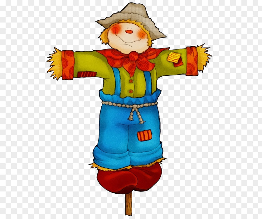 Agriculture Fictional Character Cartoon Scarecrow Clown Clip Art Costume PNG