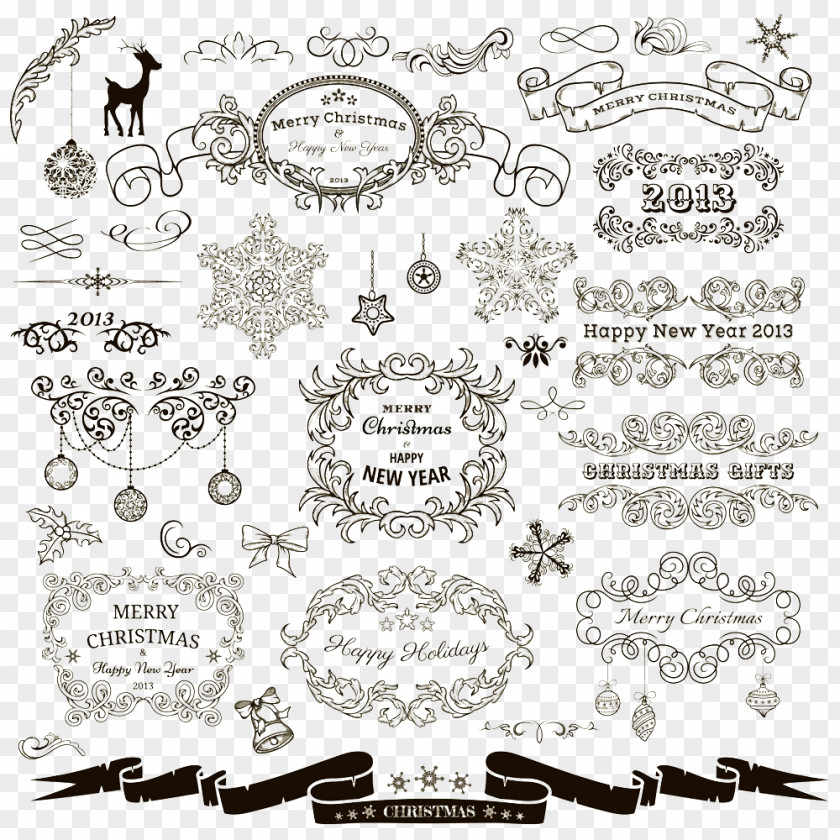 Christmas Pattern Vector Euclidean Lace PNG