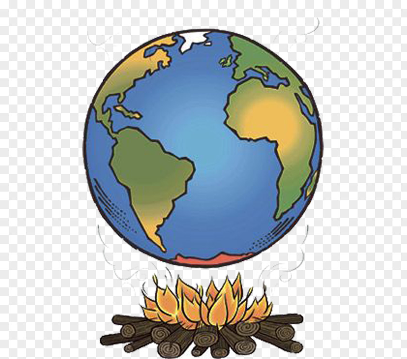 Flame On Earth What Is Global Warming? Climate Change Deforestation PNG