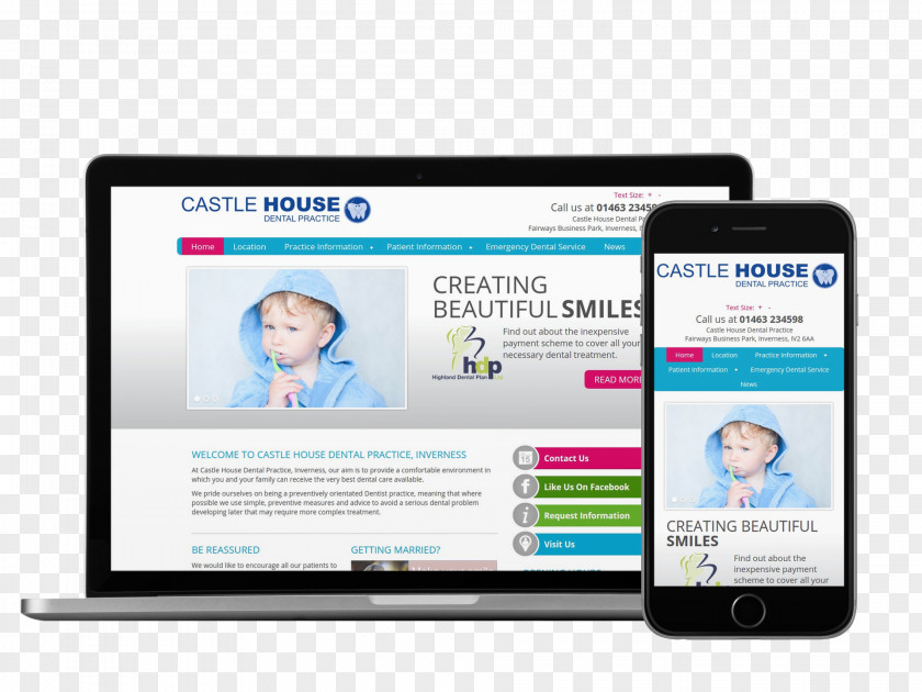 Dental House Responsive Web Design Weebly Template Email PNG