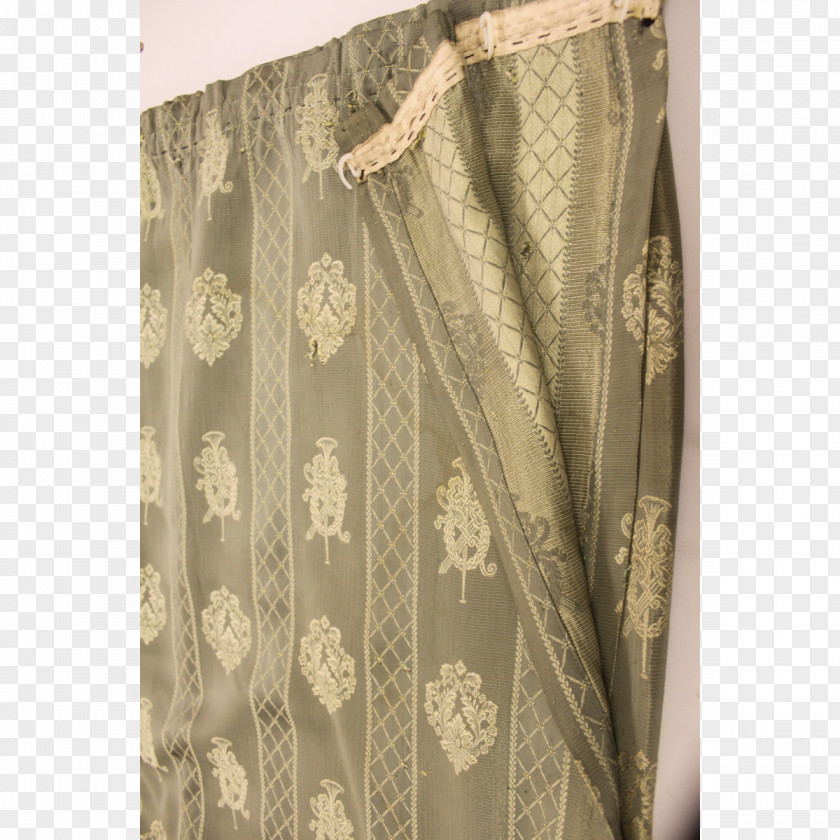 GREEN CURTAIN Curtain Silk Brown PNG