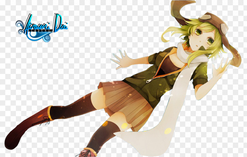 Gumi Megpoid Hatsune Miku Vocaloid 2 PNG