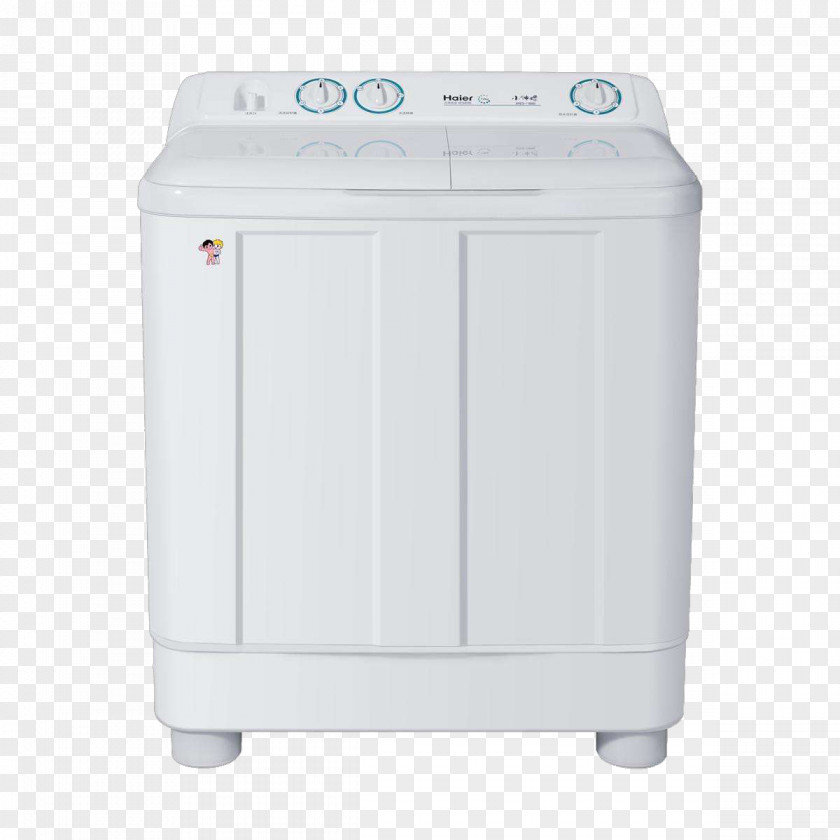 Haier Washing Machine Free To Pull The Kind Of Decoration Home Appliance Laundry PNG