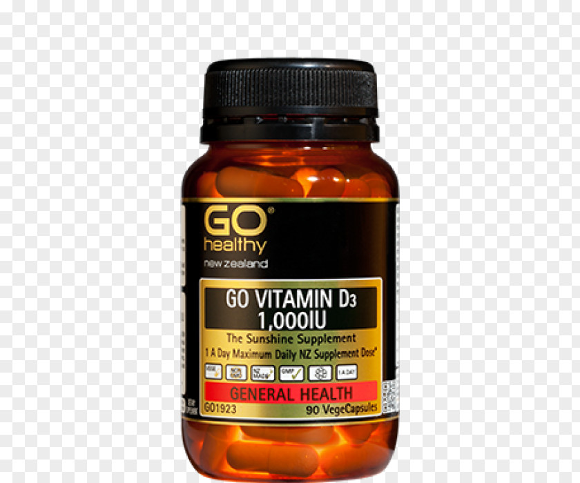 Healthy Start Vitamins Dietary Supplement Go Vitamin D3 1,000IU New Zealand PNG