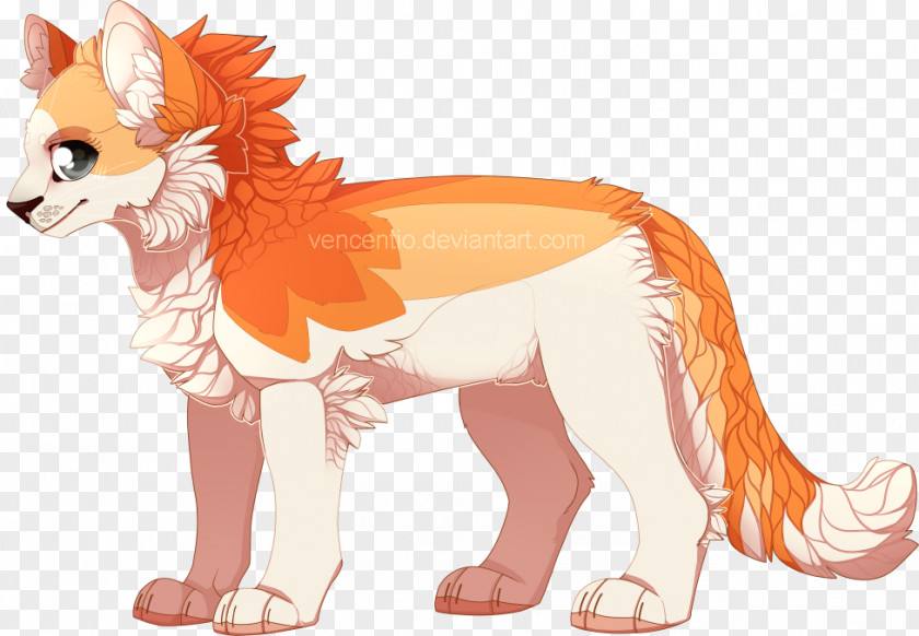 Lion Whiskers Red Fox Cat PNG