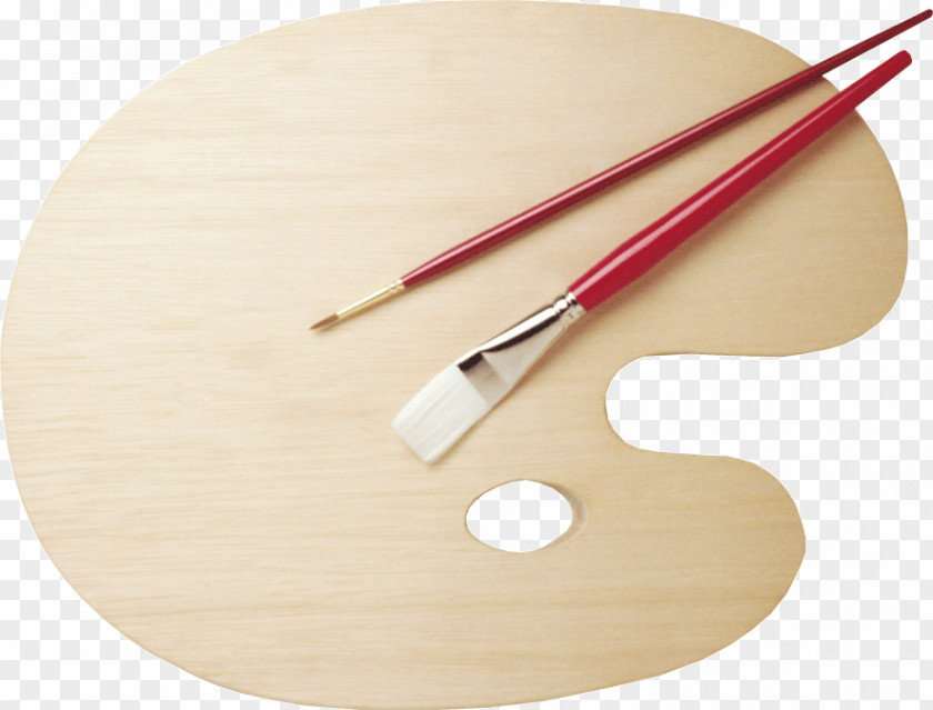 Palette Painting Wood PNG