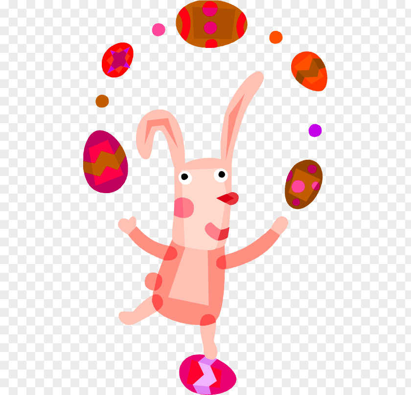 Pen Cartoon Style Easter Clip Art PNG