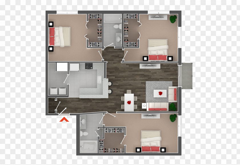 Real Estate Floor Plan North Highland Steel Apartments & Shops Avenue House PNG