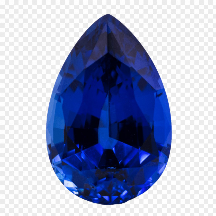 Sapphire Gemstone Cobalt Blue Jewellery PNG