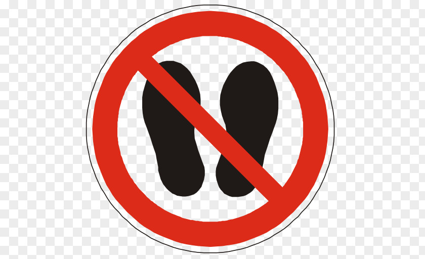 Symbol No Walking PNG