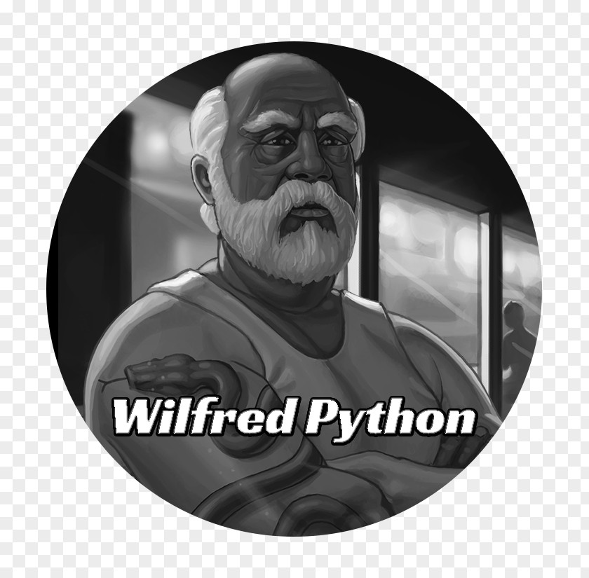 Wilfred Leland Facial Hair White PNG