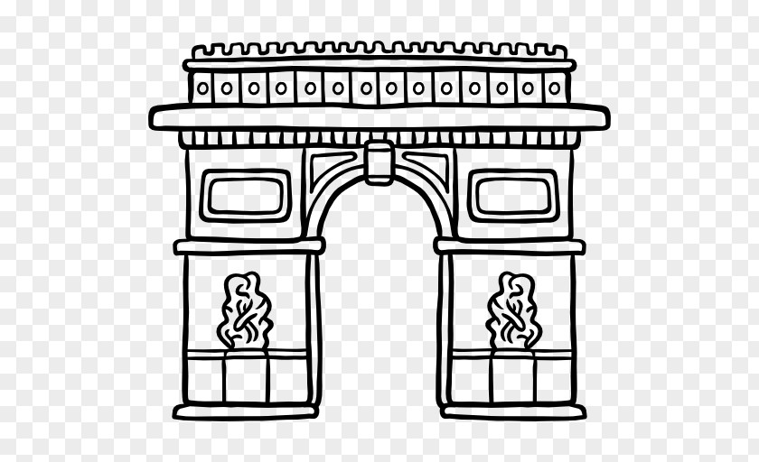 Arc De Triomphe Place La Concorde Triumphal Arch PNG