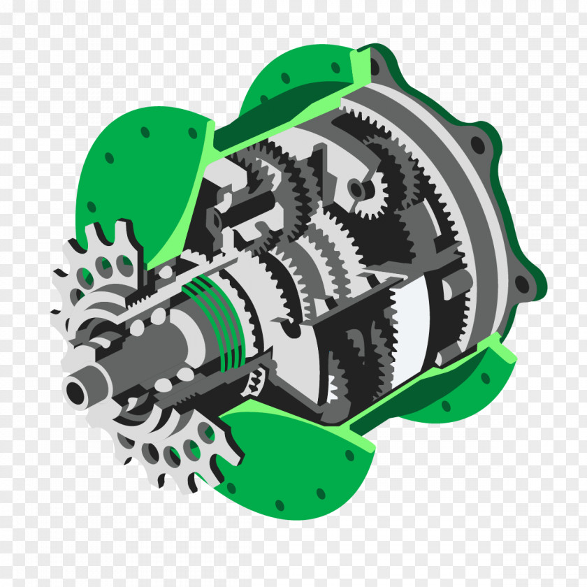 Bicycle Gears How They Work Rohloff Speedhub Hub Gear PNG