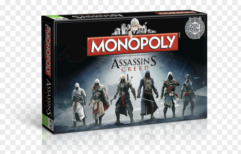 Monopoly Hotel Junior Assassin's Creed Syndicate Rogue Ezio Auditore PNG