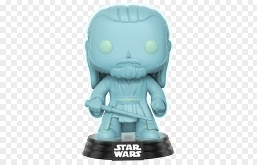 Star Wars Qui-Gon Jinn Funko Action & Toy Figures Collectable PNG
