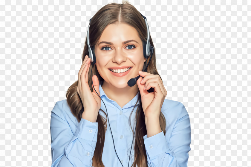 Temple Telephone Operator Skin Nose Call Centre Cheek Gesture PNG