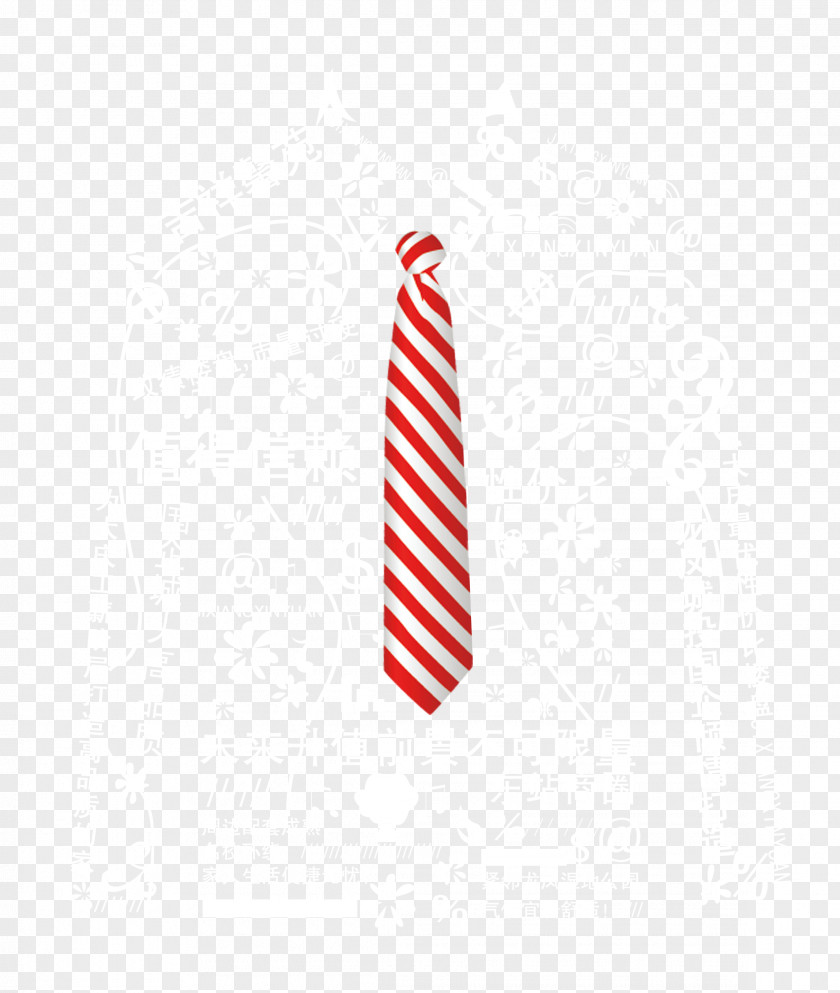 Tie Red Pattern PNG