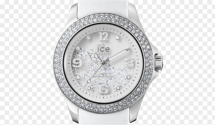 Watch Glass Ice Crystal Clock Swarovski AG PNG