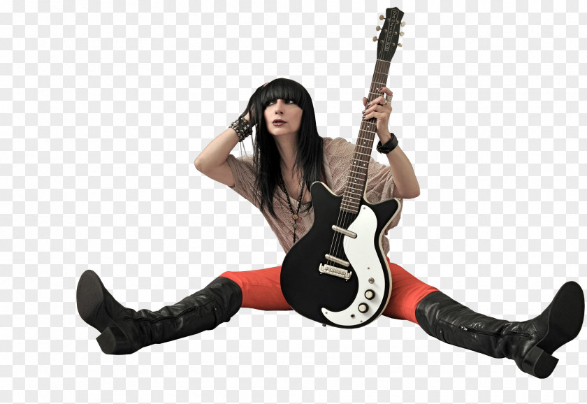 Bass Guitar Electric Microphone Phonograph Record PNG