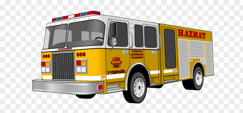 Car Fire Engine Firefighter Truck Vehicle PNG