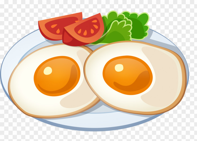 Food Pattern Breakfast Cereal Fried Egg Clip Art PNG
