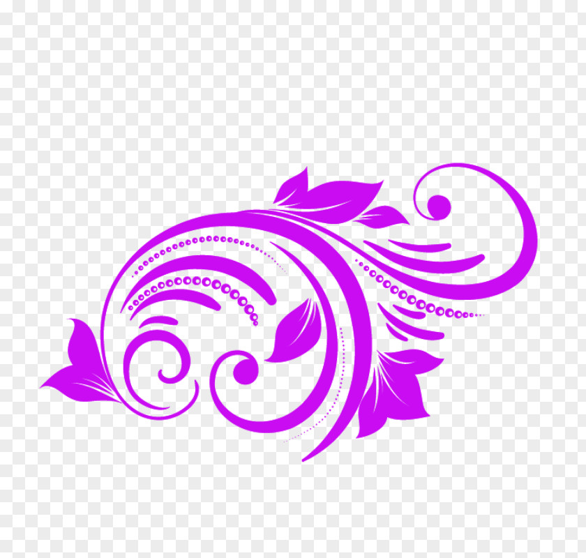 Garnish Psd Clip Art Purple Image PNG